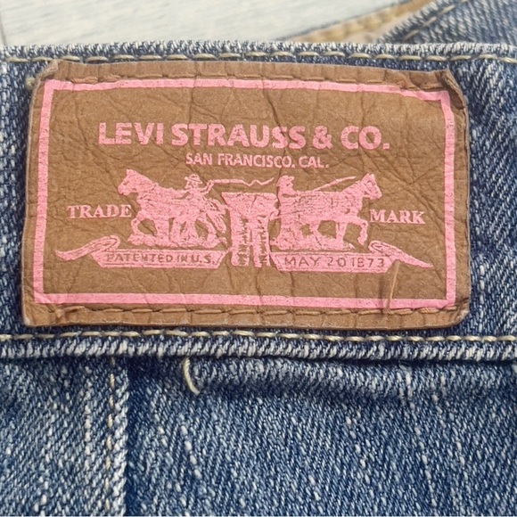 Levi’s Pink Label Wide Leg Adjustable Waist Jeans 12 - Picture 3 of 9